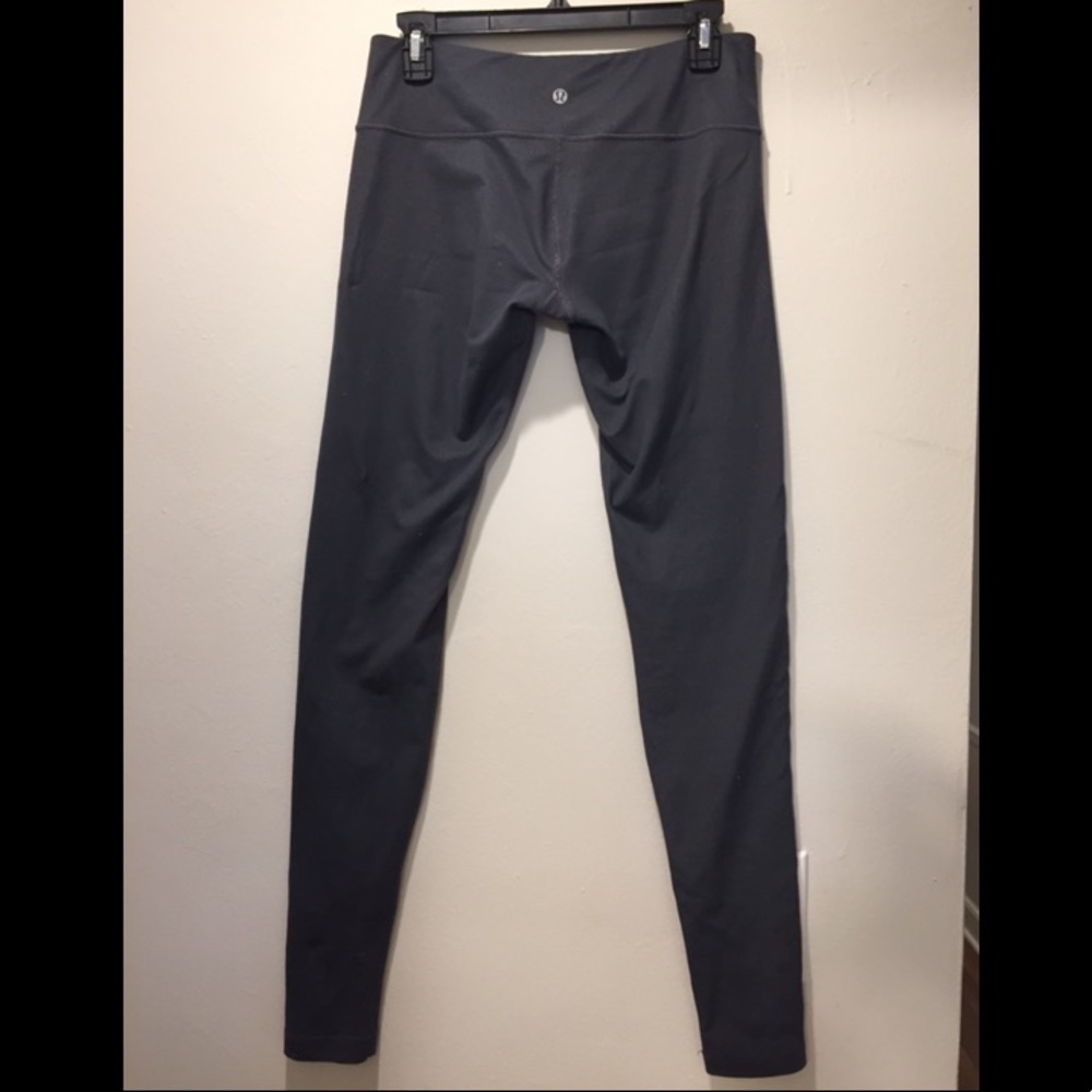 Lululemon Leggings full length 8 gray soft
